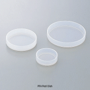 PFA Petri Dish, Excellent Resistance to Chemical and Corrosion, Φ50~Φ100mm<br>Translucent, Autoclavable, -200℃+260℃, Heat Resistance, PFA 페트리 디쉬, 내열성 & 내화학성