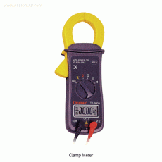 Taekwang® Digital Clamp Meter, Max : 36㎜, 3¾ Digit, 3,400 Count, 330g<br>With Test Leads & Case, Overload Protection, Auto Power Off 10min, 디지털 클램프미터