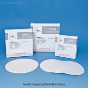 CHMLAB® Qualitative Analysis Filter Paper, General Purpose, Made of High-purity Cotton Linters & Other Virgin Fibers<br>Disc- & Sheet-type, Φ42.5~320mm & 580×580mm, Ash Content＜0.06%<br>Ideal for General Fast Filtration, High Wet Strengthened, Batch Trace