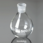 Eco Evaporating Flask, with ASTM & DIN Joint, 100~2,000㎖<br>Made of Boro-glass 3.3, 경제형 에바포레이팅 플라스크