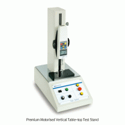 SAUTER® Premium Analog Motorised Vertical Table-top Test Stand “TVO”, for Force Gauges up to 500N(Newton), with Electric Motor<br>With Automatic or Manual Process Mode, 포스게이지용 자동 & 수동 스탠드, 게이지 별도
