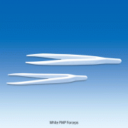 VITLAB® White Forceps, PMP, L115 & 145mm<br>Fine-tip, 0℃~150/180℃, <Germany-Made> PMP 백색 핀셋