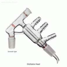 Distillation Head, Short Path, with ASTM & DIN Joints, 숏패스형 증류 헤드