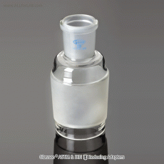 Reducing & Expansion Adapter, with ASTM & DIN Joints<br>Made of Borosilicate Glass α3.3, 조인트 확대 / 축소 어댑터
