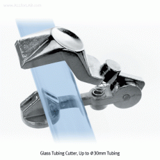 Bochem Glass Tubing Cutter, with Hard-metal Wheel<br>Up to Φ30mm Tubing, Nickel-plated Brass, 글라스 튜빙 컷터