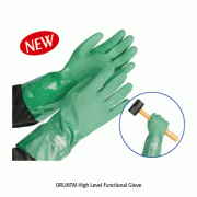 ORUNTM High Level Functional Glove, NBR Palm Coated, Prevent for Abration & Scratch, Reusable, L300mm<br>Oil & Water Resistant, Durability, Anti-slip, Comfortable Grip, Multi-use, 공업용 NBR코팅 장갑, 내유·방수용