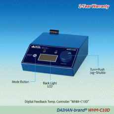 DAIHAN Digital Feedback Temp Controller “WHM-C10D”, up to 700℃, ±0.1℃, with Back-Light LCD<br>For All-purpose Heating Instruments, Available K-type External Direct Contact Thermocouple(Optional), 디지털 온도 조절기