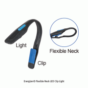 Energizer Flexible Neck LED Clip Light, 11Lumens, 4m Beam Distance, 25Hours Run Time<br>Ideal for Laboratory Table, Books, Tablets, etc., Clip Attachable up to 13mm Thick, 클립형 전등