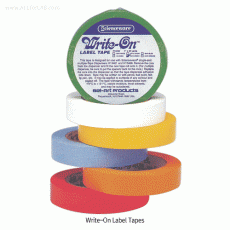 Bel-Art® Write-On Label Tape, Colored, Length 36m<br>For Writing or Marking, 라벨테이프