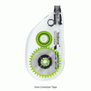 5mm Correction Tape, Available Clean Copy, w5.0mm×L8m<br>With Dispenser, Optional Refill Tape, 5mm 수정 테이프