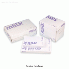 miiLkTM 75g Copy Paper, High Stiffness·Smoothness·Brightness<br>For Copiers·Fax Machines·Printers, Excellent Quality, 친환경 복사용지 A3 & A4