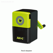Amos Pencil-sharpener, Mechanical-type<br>With Desk Fixed Device, 기계식 연필깎이