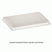 Simport® AmplateTM Skirted 0.2㎖ 384-well PCR Plate, PP, with Ultra Thin Wall<br>Precision-molded for Uniformity, -196℃+121℃, <Canada-Made> PCR 플레이트