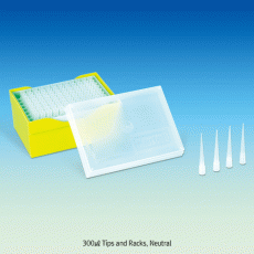 Katell® 300㎕ Tips and Racks, Neutral, Universal-fit, Suitable for Multi-channel Pipettors
