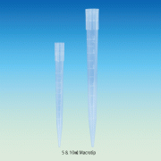SciLab® 5,000 & 10,000㎕ (5 & 10㎖) Macrotip, Useful for Almost Macro Pipettors of 5 & 10㎖, Autoclavable<br>With Fine Graduation, Made of High Purity PP, Transparent, Good Finished, Smooth Working, <Korea-Made> 5 & 10㎖ 매크로 팁, 눈금부