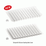 Simport® Silicone Sealing Mat Cover, for 1.2 & 2.1㎖ 96 Deep Well Plates, Reusable<br>Ideal for Effective Sealing, Chemical Resistant, -80℃+80℃, <Canada-Made> 실리콘 실링 매트