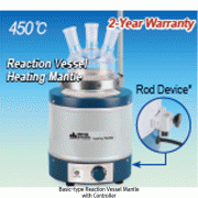 DAIHAN® Reaction Vessel Heating Mantle, Basic-type, 450℃, 0.1~100Lit<br>With Built-in Temperature Controller, with Nickel Chrome Heating Element, with Certi. & Traceability<br>반응조용 히팅맨틀, 온도 조절기 내장, 기본형, Ni-Cr 열선내장