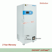 DAIHAN® -45℃~-15℃ SMART Multiuse Freezer “Fre-B45”, UniFreezTM Single Compressor, Medicaluse<br>Smart-LabTM with WiReTM App, Programmable & Monitoring System, CFC-free Refrigerant, 393·503·714·812Lit<br>Ideal for Secure Storage of Vaccine·Viruses·Anatomy 
