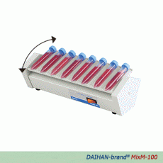 DAIHAN® Compact Multifunction Mixer/Rocker “MIXM”, Smoothly Rocking Motion, 24rpm<br>With Rubber Cushion Platform, Continuous Operation, Ideal for Dishes(≥Φ100mm) or 1.5~50㎖ Tubes, 소형 다기능 믹서/락커