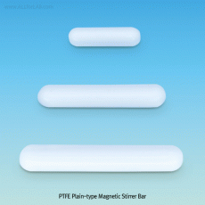 PTFE Plain-type Stirrer Bar, for Lab & Industry, L15~159mm, PTFE 플레인형 마그네틱바