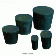 SciLab® Rubber and Silicone Stopper, Φ12~Φ110mm, 고무 마개(흑색)와 실리콘 마개