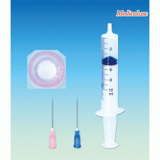 1~50㎖ Filtered Single-use Medical Syringe PP, with Filter Needle, Rubber Gasket, Medicaluse<br>With 5㎛ Membrane Filter Needle, Steriled, Individual Pack, PP 의료용 필터주사기