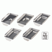 Simport® Stainless-steel Base Mold, for Embedding Rings & Cassettes, h5mm, 스텐 베이스 몰드