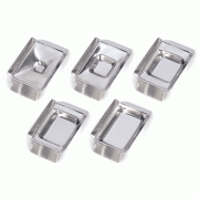 SciLab® Stainless-steel Deep-Base Mold, for most Cassettes, h9mm, 스텐 베이스 몰드