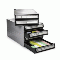 Simport® HIPS Modular Storage Drawer, for Cassettes or Rings, Stackable<br>With Identification Label, <Canada-Made> 카세트/링 보관서랍