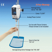 DAIHAN® Homogenizing Stirrer “HS-30E”, for Tissue Grinder, 200~5,000rpm<br>analog Phase control, without Tissue Grinder, with Certi. & Traceability, 호모지나이저 스터러
