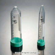 Biofil® 15 & 50㎖ High RCF Centrifuge Tube, PP, Conical, γ-Sterile, 21,000xg<br>Packaged with Screwcap Attached, with Graduation and Marking Area, PP 멸균 고속 원심관