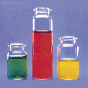 Wheaton® Premium 20mm Crimptop 6·10·20㎖ Autosampler Headspace Vials & Closures, with Round Shoulder & Bottom<br>Clear, for Chromatography, Boro-glass 3.3, Ideal for Safe-/Heavy Duty-Operation, <USA-Made> 6·10·20㎖ 프리미엄 크림프탑 헤드스페이스 바이알, 씰&셉타 별매