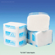 Say+® Table Napkin & ABS Dispenser, Non-Fluorescence, Non-Toxic, 200×100mm<br>With Embossing Texture, 1-Layer, Soft & White Color, Folded, 위생냅킨 & 전용용기