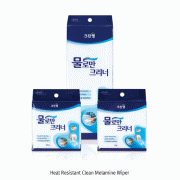 Cleanwrap® Heat Resistant Clean Melamine Wiper, with Water Only, -20℃+150℃<br>NO-Need Detergent!, Eco-Friendly, Reusable, 물로만 크리너, 물이 세정제/전분세정제 불필요!